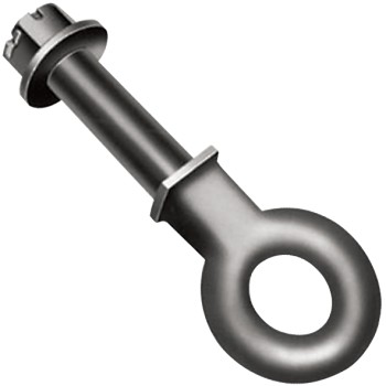 SAF Forged Steel Drawbar Towing Eye - Bolt in Style